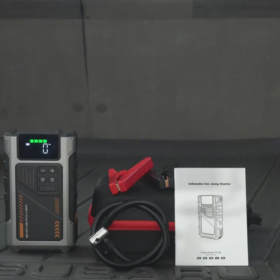 AllinOne 6000A Jump Starter Inflator Power Bank