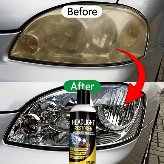 Restore Headlights Clear Haze Boost Brightness